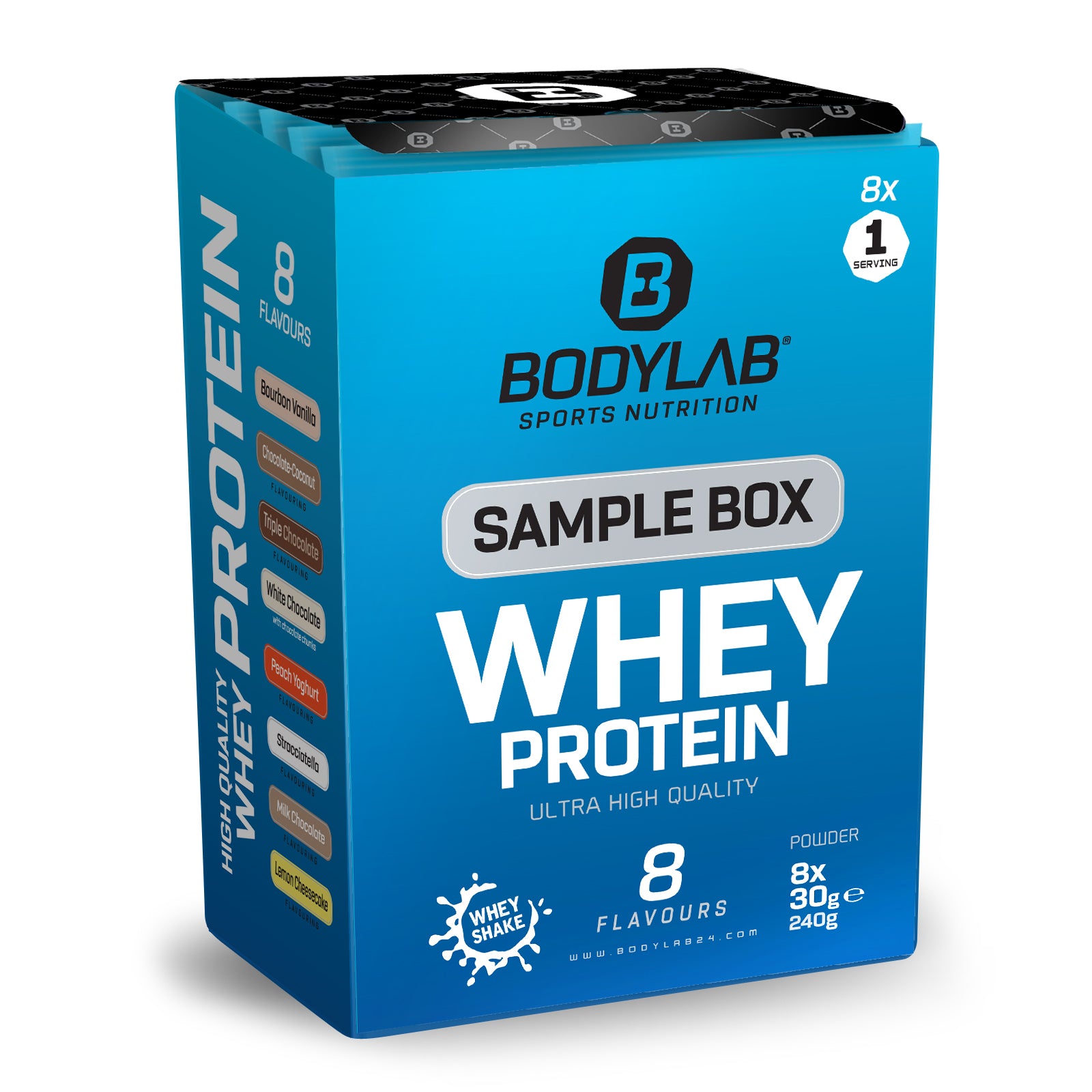 Whey Protein Proefpakket 2 (8 Sachets elk 30g)