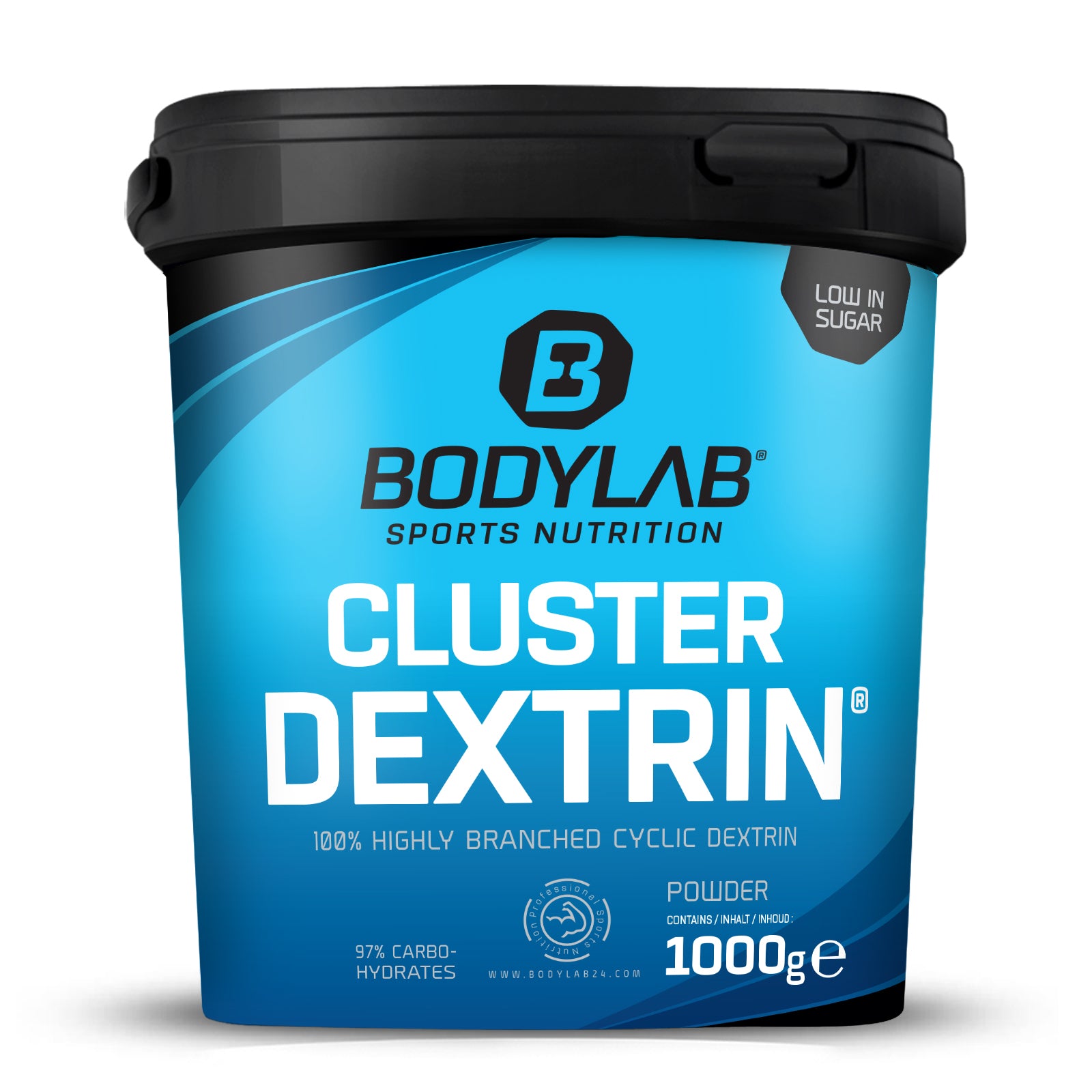 Cluster Dextrine – 100% sterk vertakte cyclische dextrine (1000g)
