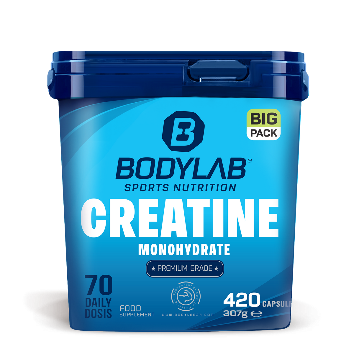 BIG PACK Creatine Monohydrate (420 capsules)