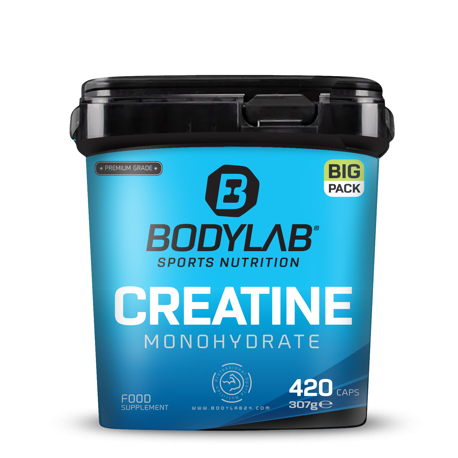 BIG PACK Creatine Monohydrate (420 capsules)