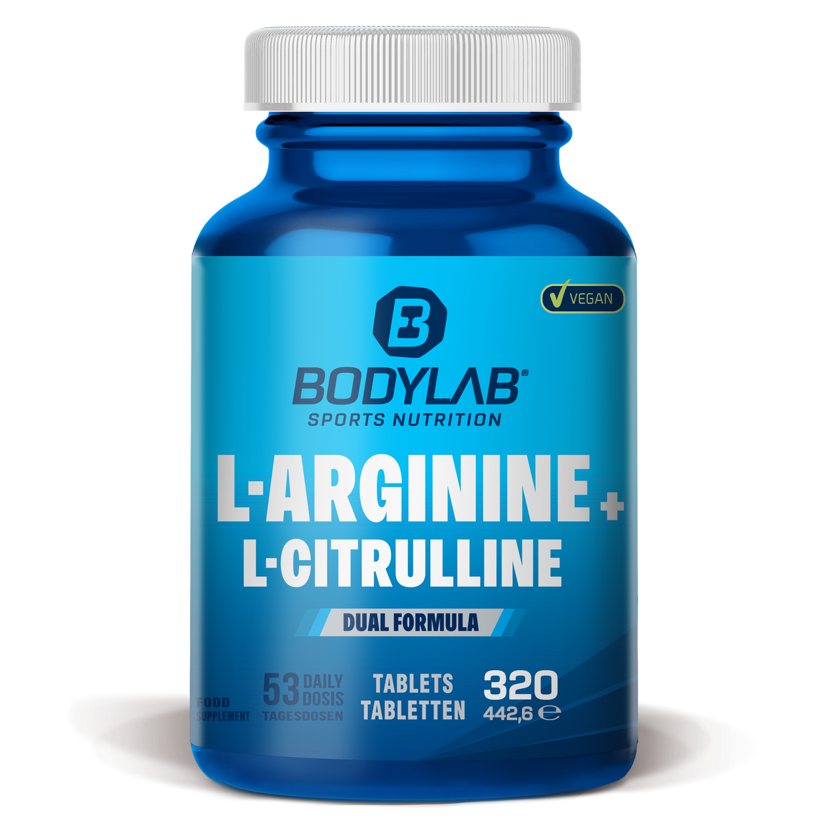 L-Arginine + L-Citrulline (320 tabletten)