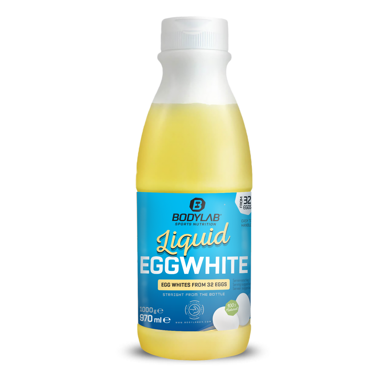Liquid EGGWHITE (970ml) - 100% natural