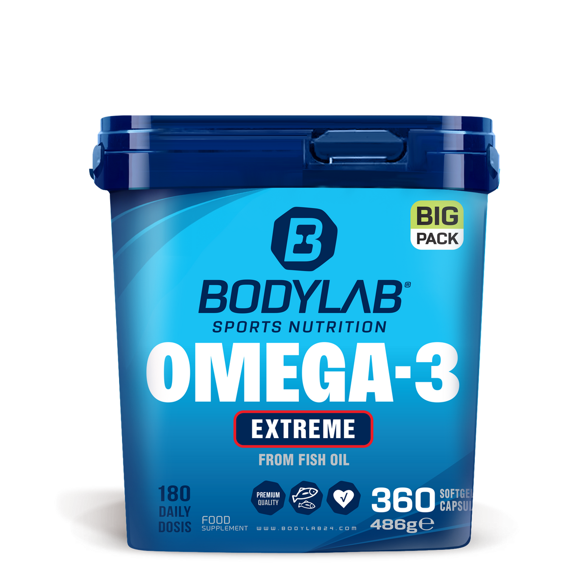 BIG PACK Omega-3 Extreme (360 softgel-capsules)