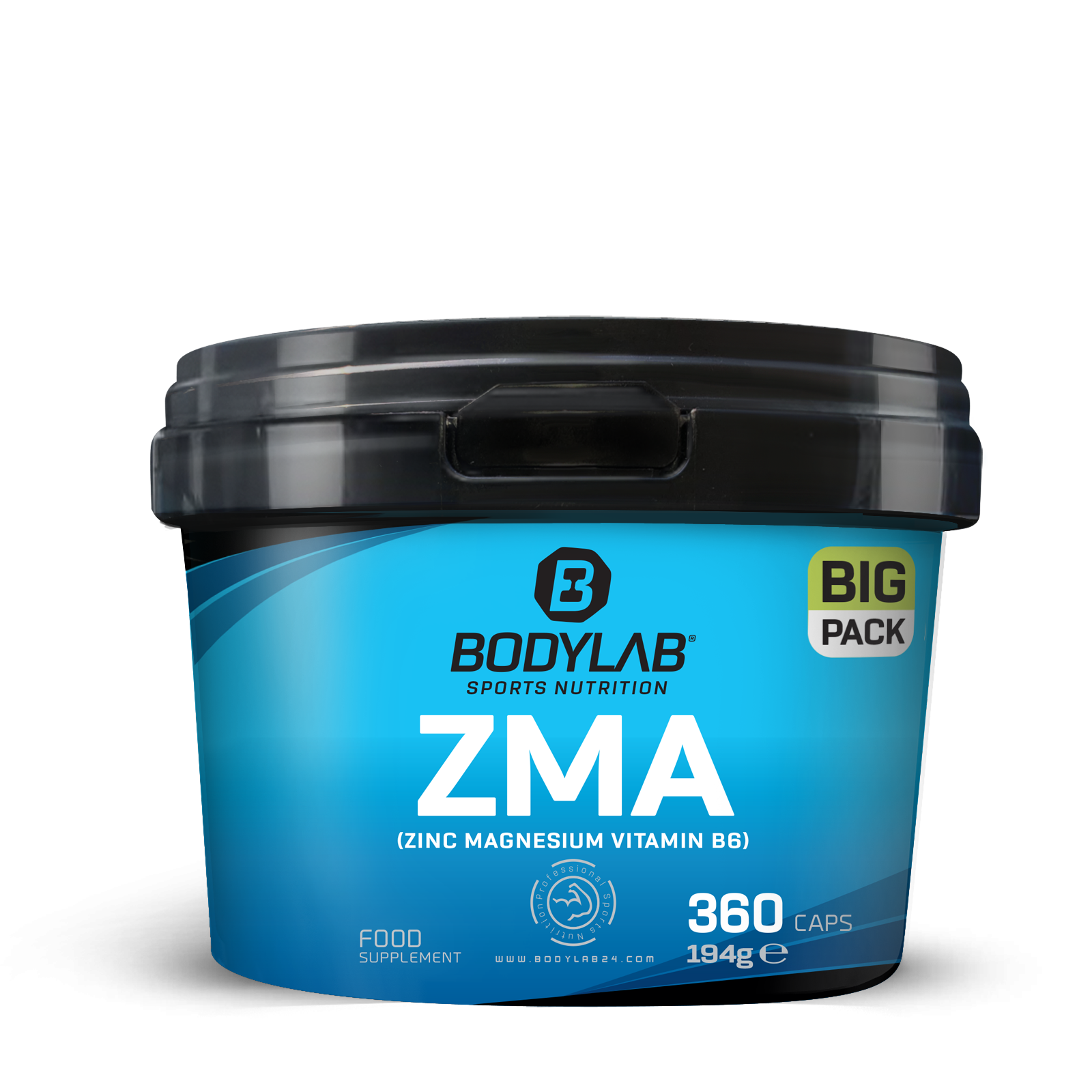 BIG PACK ZMA - Zink-Magnesium-Vitamin B6 (360 capsules)