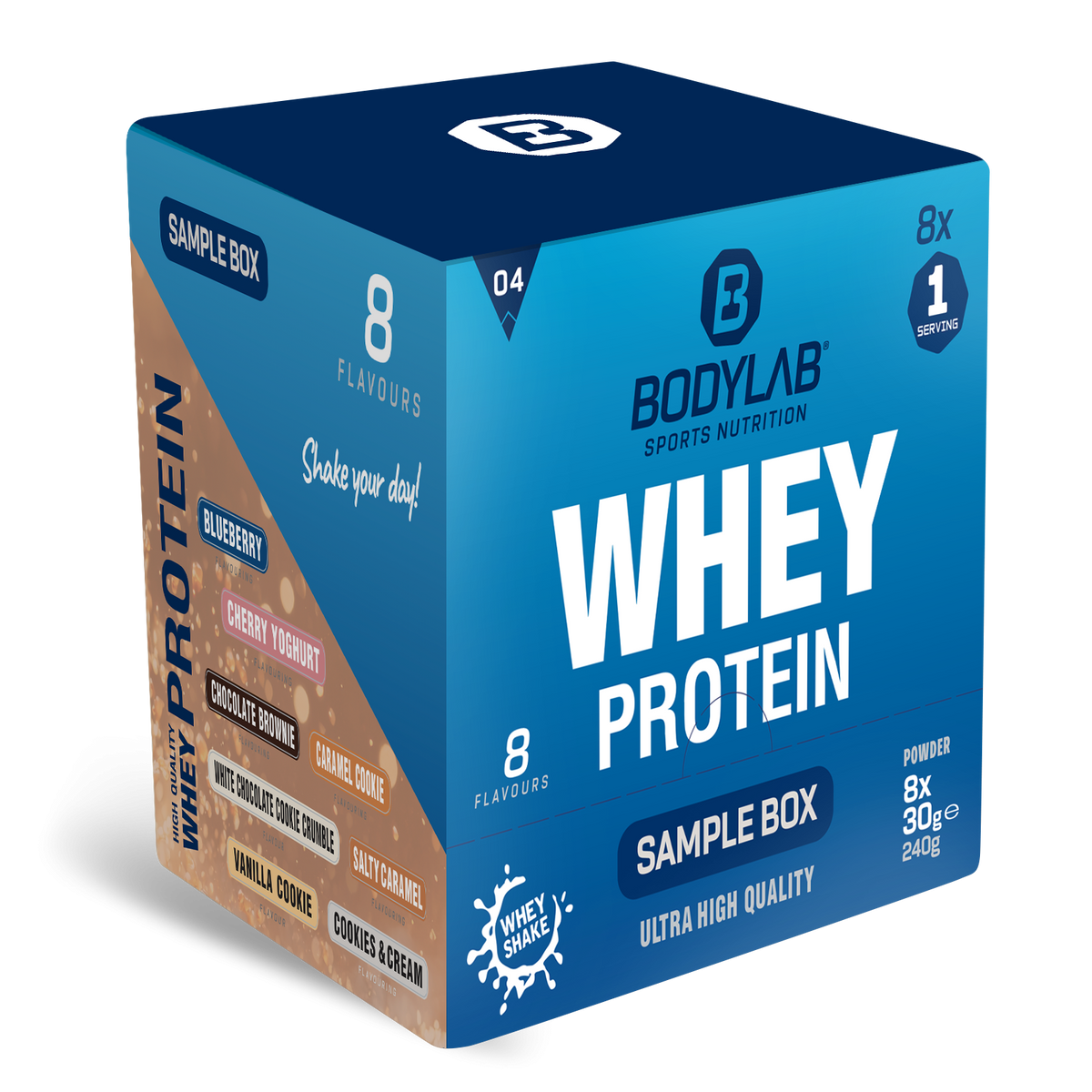 Whey Protein Proefpakket (8 Sachets elk 30g)