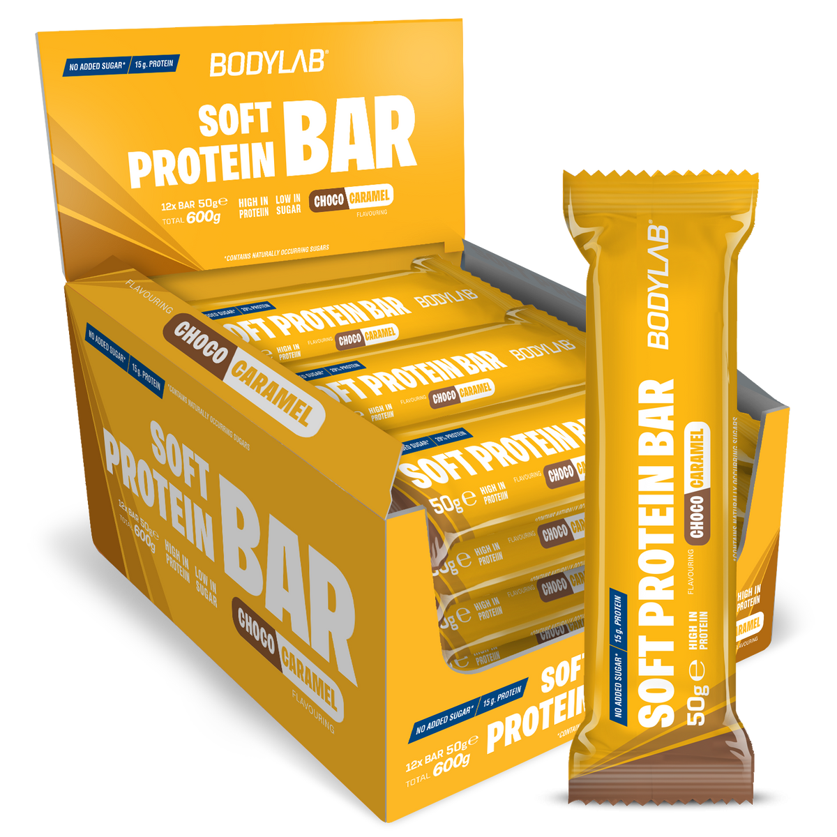 Soft Protein Bar (12x50g) Chocolate-Caramel