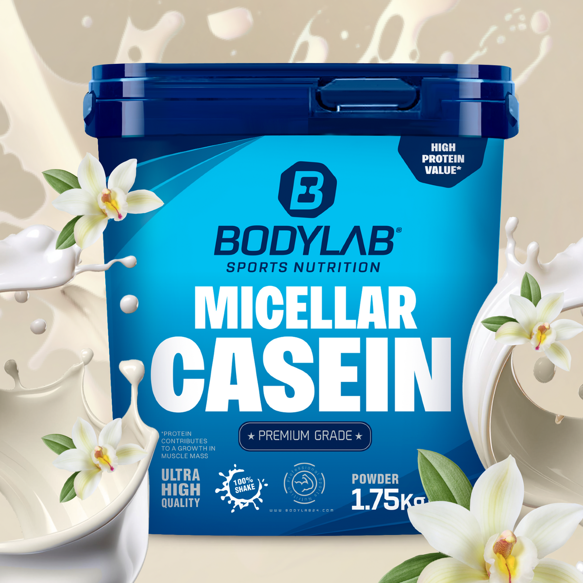 Casein Micellar (1750g) Vanilla