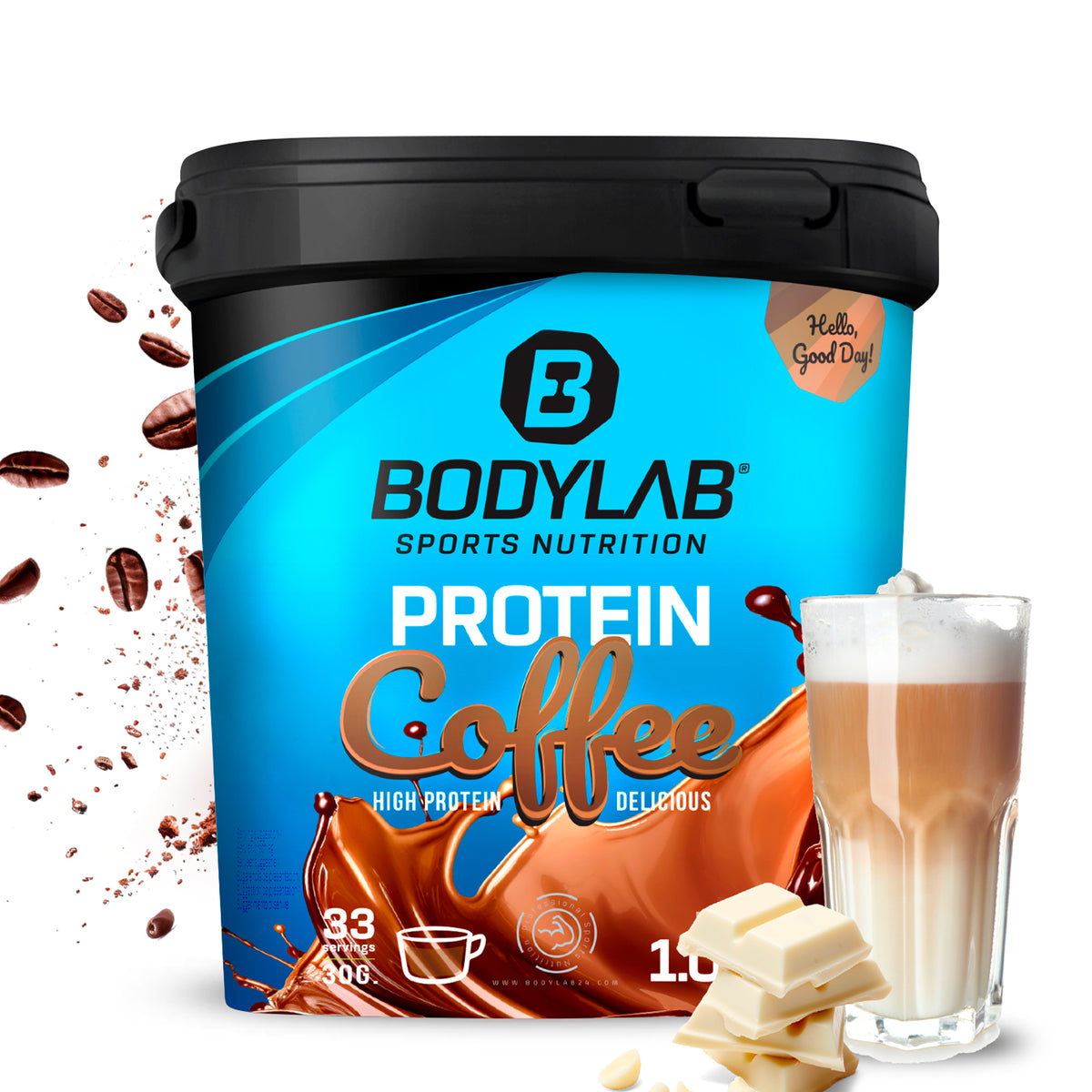 Protein Coffee (1000g) White Chocolate