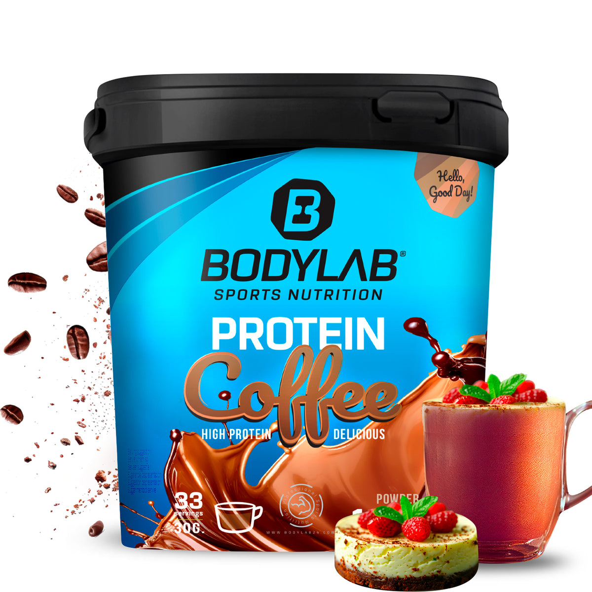 Protein Coffee (1000g) Matcha Raspberry