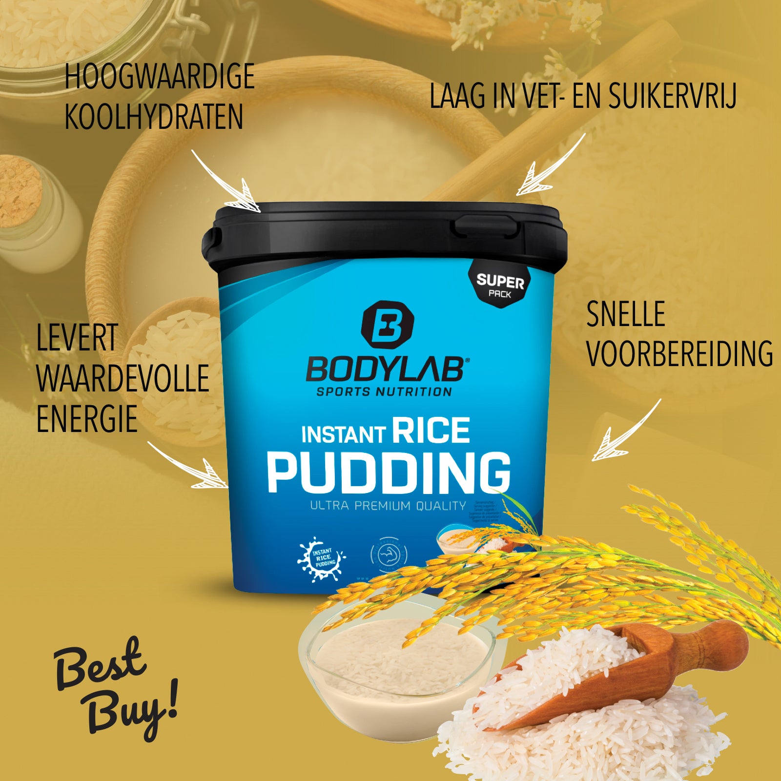 Instant Rice Pudding (3000g) Neutral