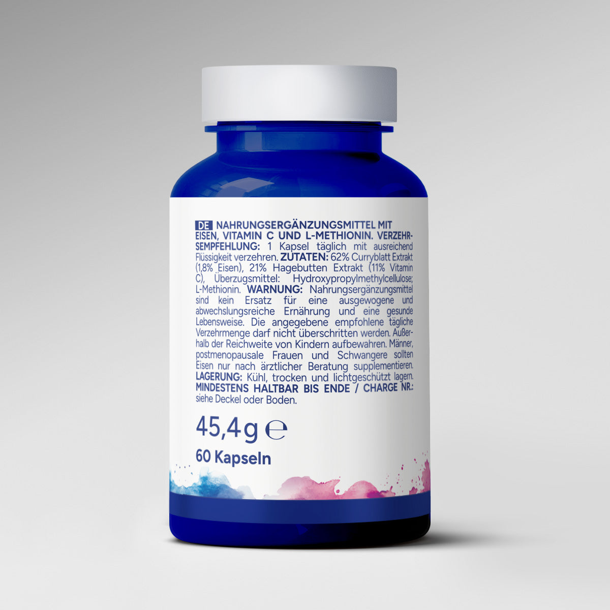 Ijzer + Vitamine C (60 capsules)
