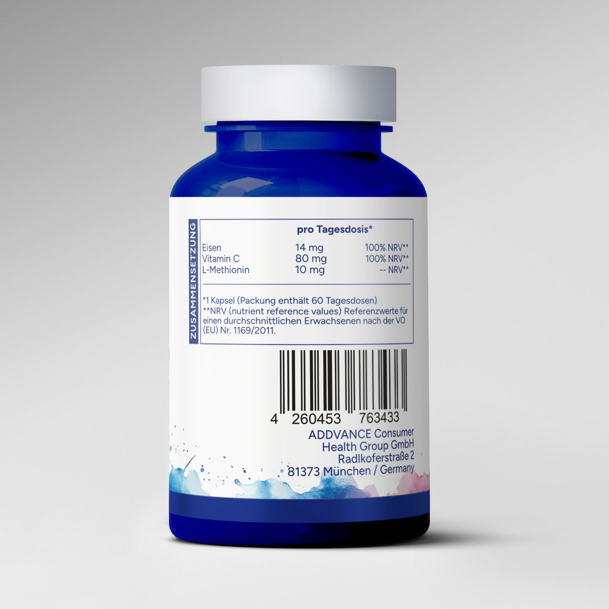 Ijzer + Vitamine C (60 capsules)