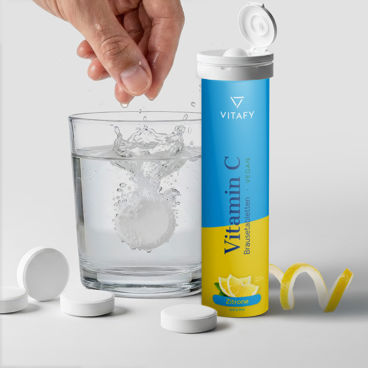 Vitamine C - Lemon (20 bruistabletten)