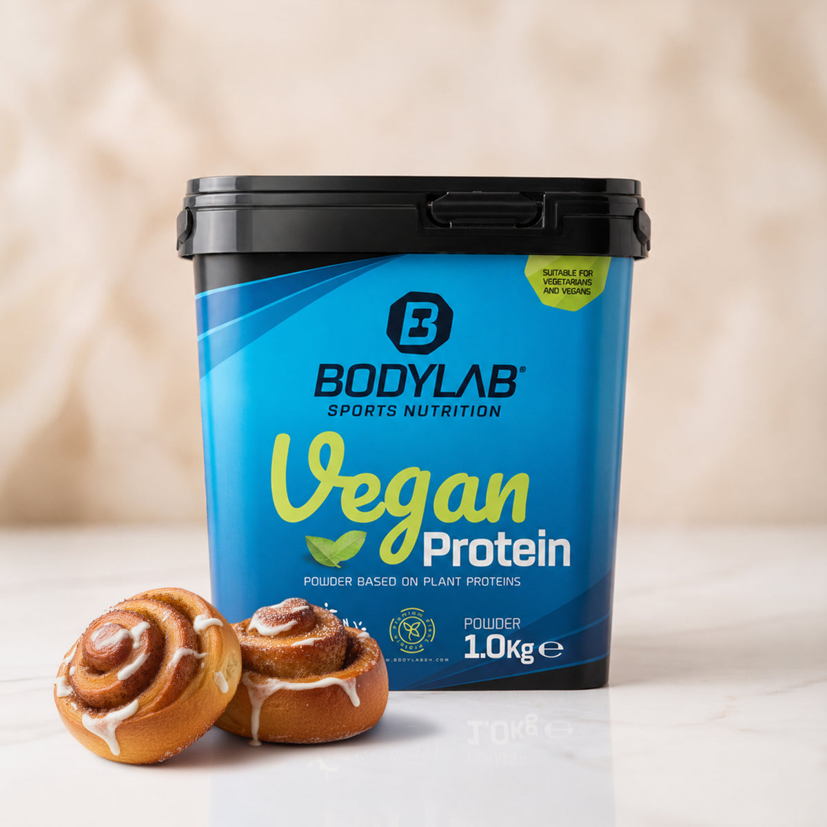 Vegan Protein (1000g) Cinnamon Buns