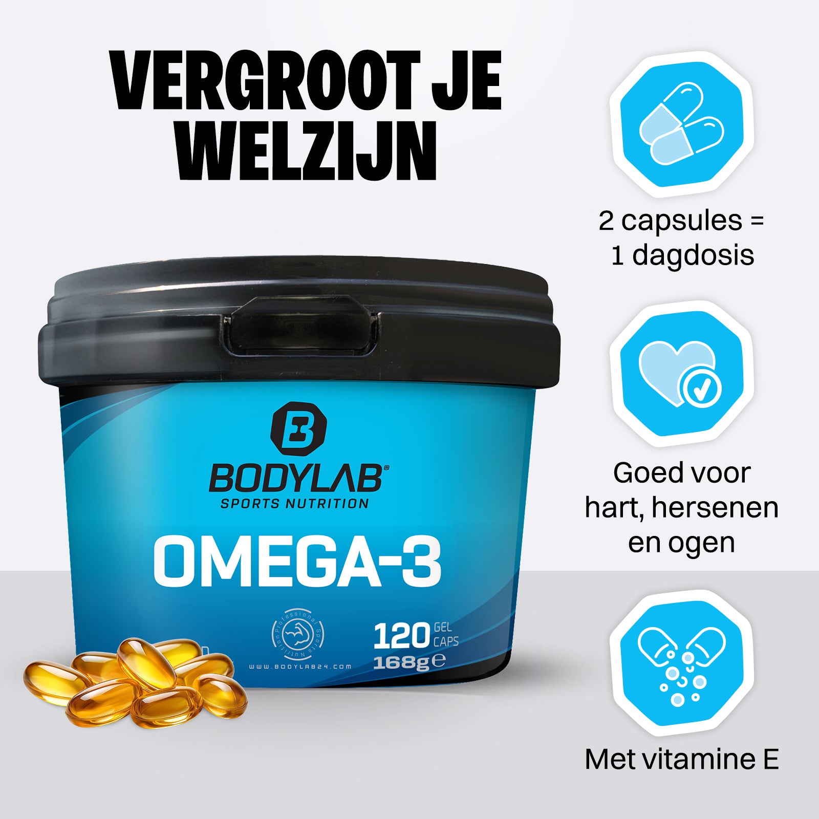 EXCLUSIVE DEAL: 5voor2 Protein-Powerpakket met gratis Whey + Creatine + Omega-3