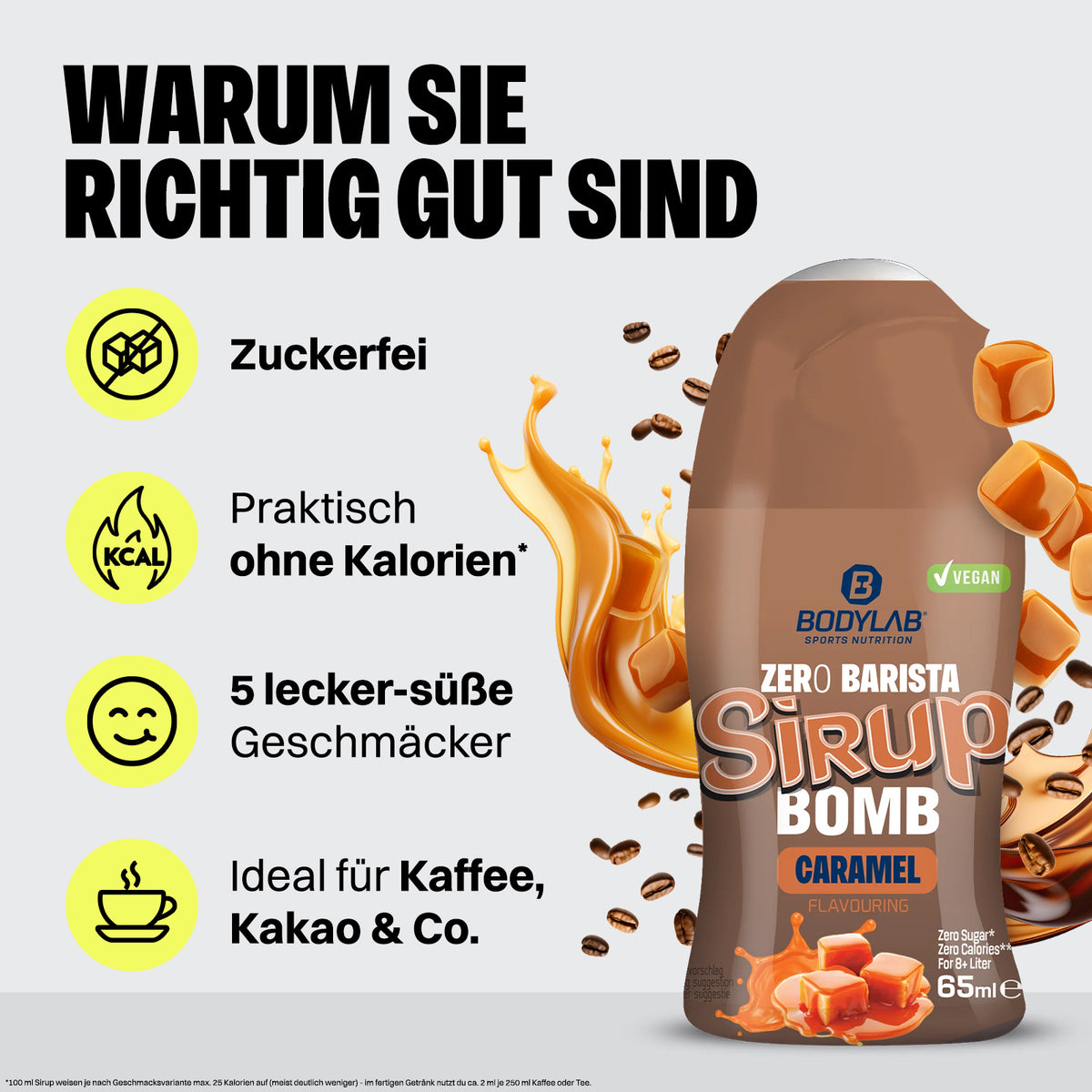 Zero Barista Sirup Bomb (65ml)