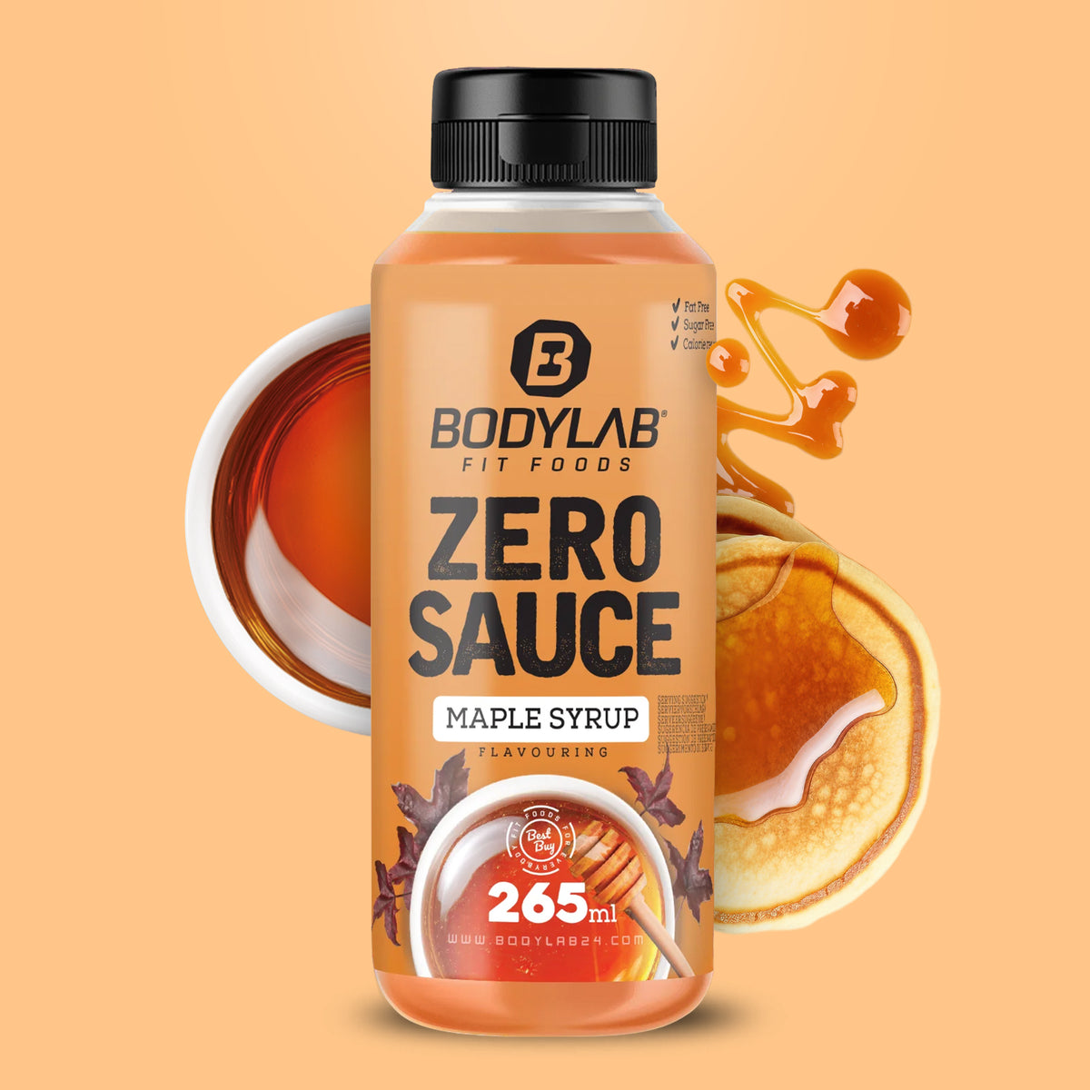 Zero Sauce (265ml) Ahorn Sirup