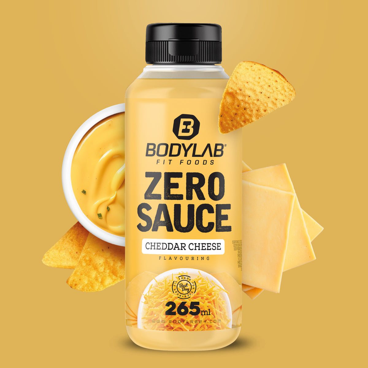 Zero Sauce (265ml) Cheddar Cheese