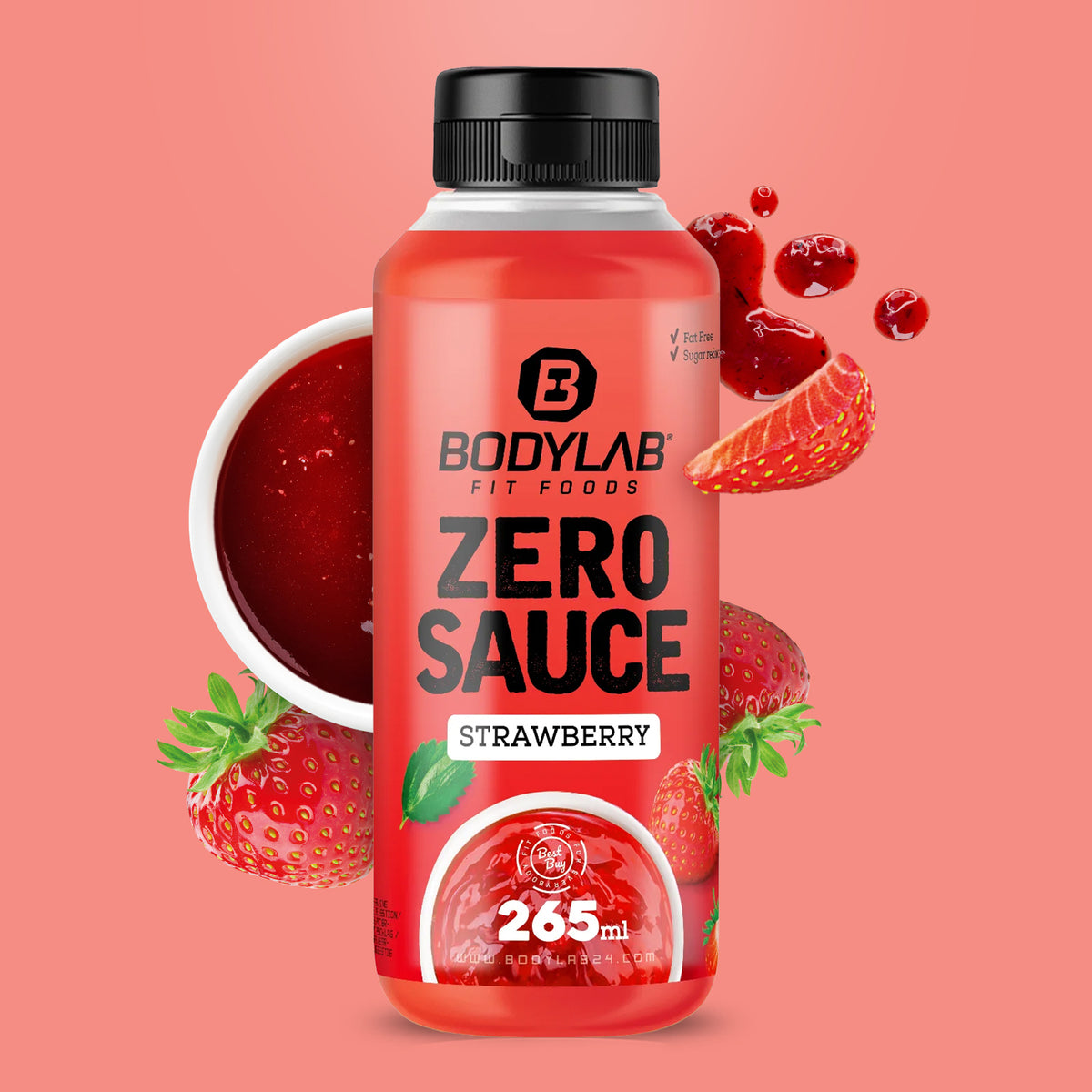 Zero Sauce (265ml) Erdbeere
