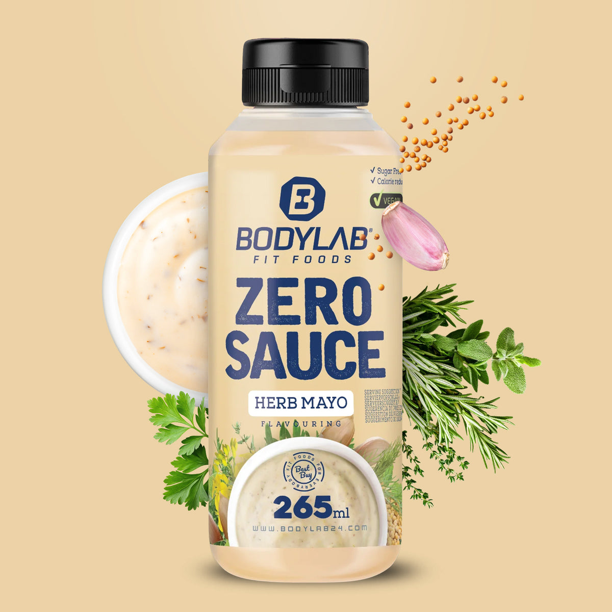 Zero Sauce (265ml) Herb Mayo