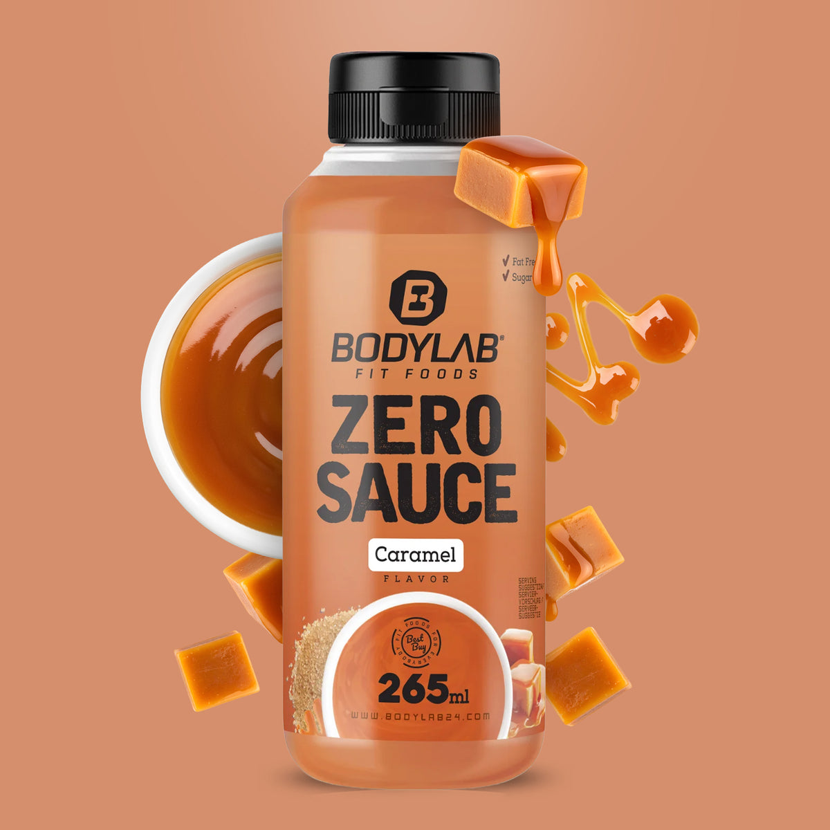 Zero Sauce (265ml) Karamell