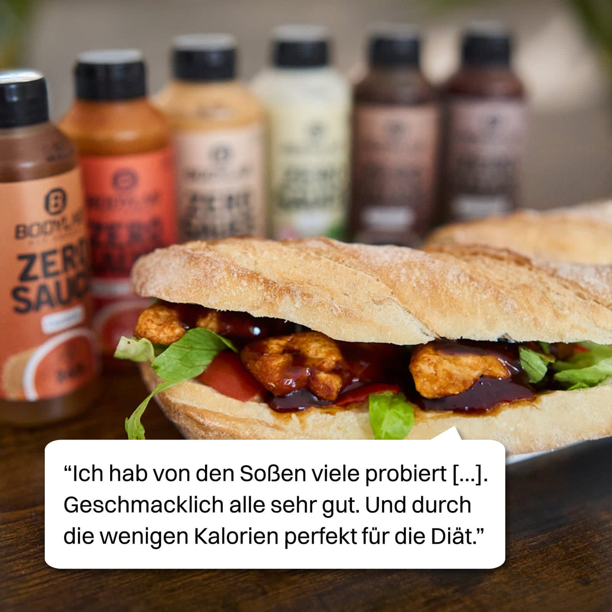 6 x Bodylab Zero Saucen (265ml elk)