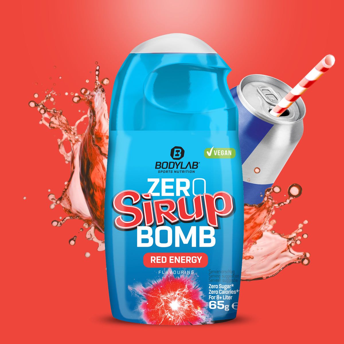 ZERO Sirup BOMB (65ml) Red Energy