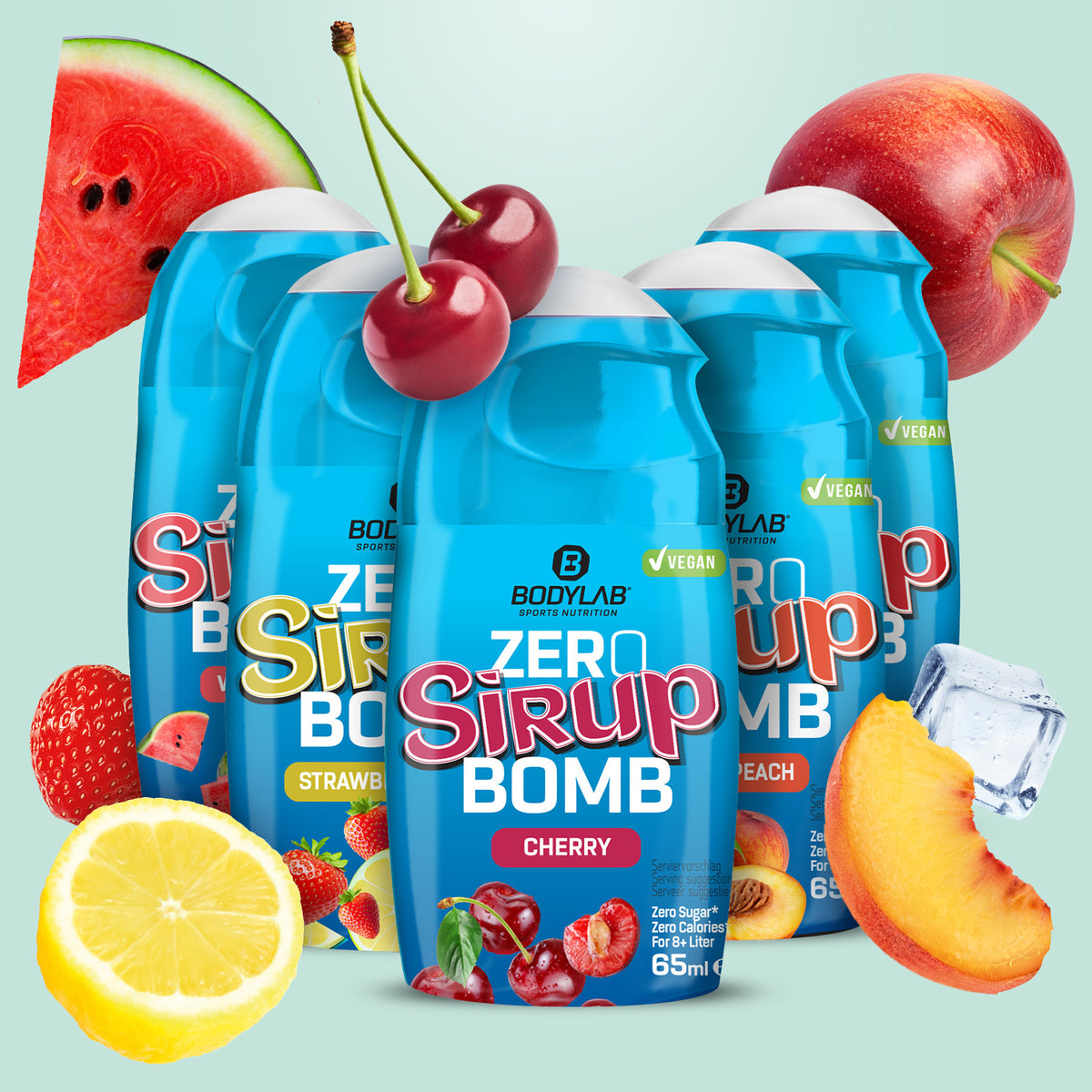 ZERO Sirup BOMB 1.0 - 4.0 Box (5x65ml) Mixed Box 1