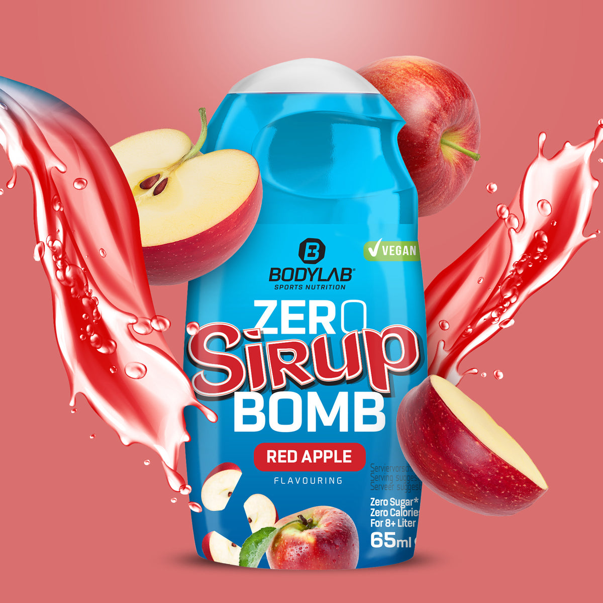 ZERO Sirup BOMB (65ml) Red Apple