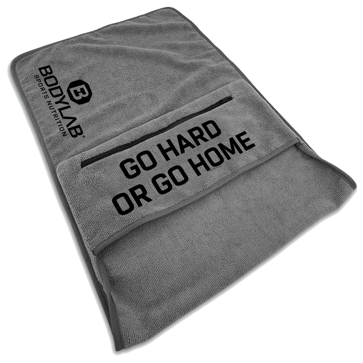 Bodylab Fitness-Handtuch (38x88cm) Grey