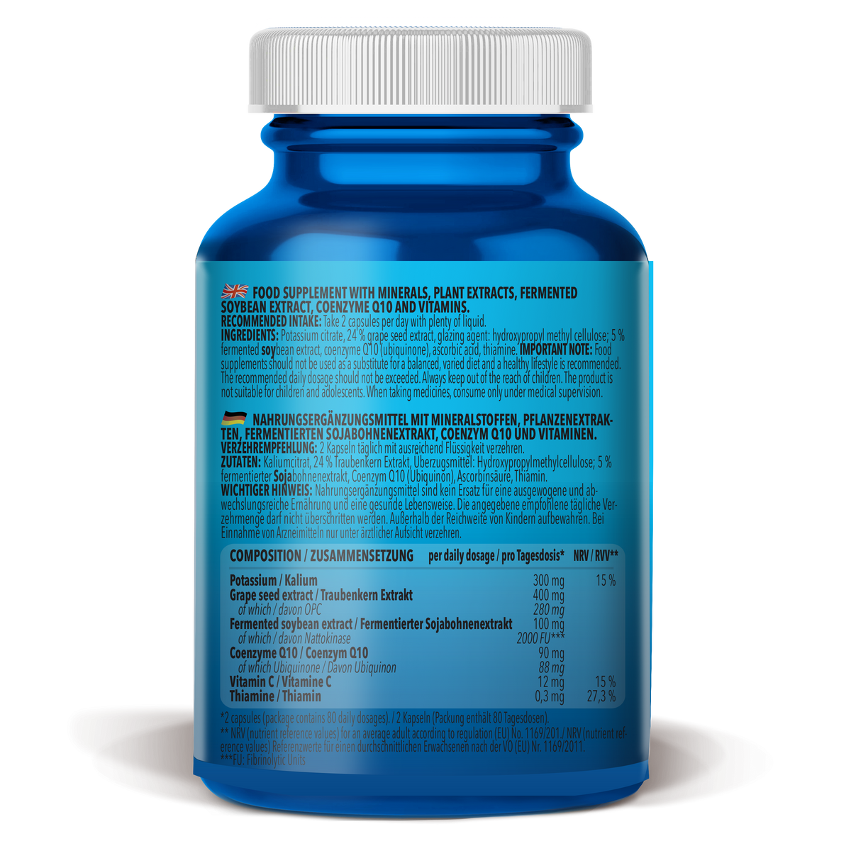 Nattokinase (160 capsules)
