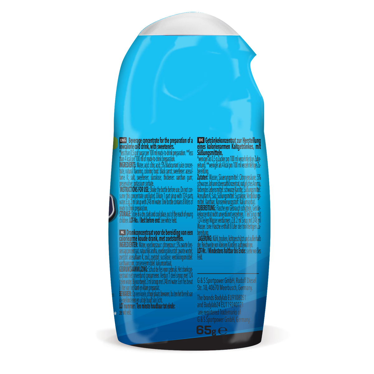 ZERO Sirup BOMB (65ml) Black Currant