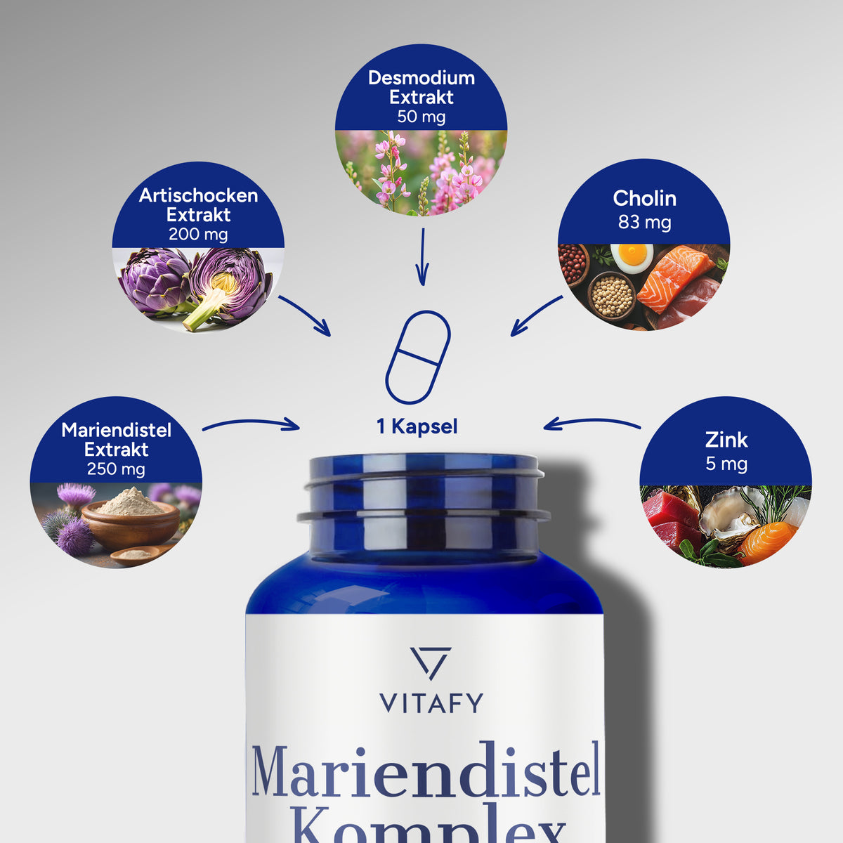 Mariadistel Complex (60 capsules)