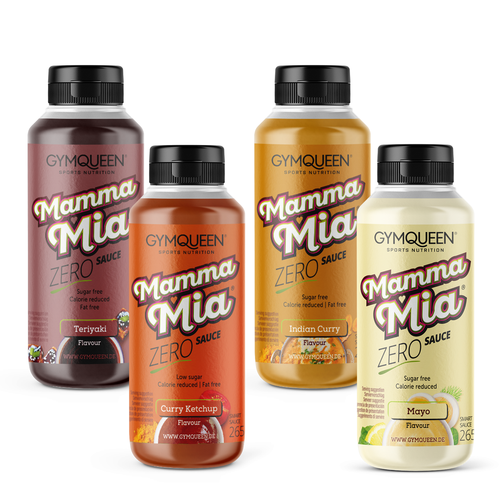 4 x Mamma Mia Zero Saucen