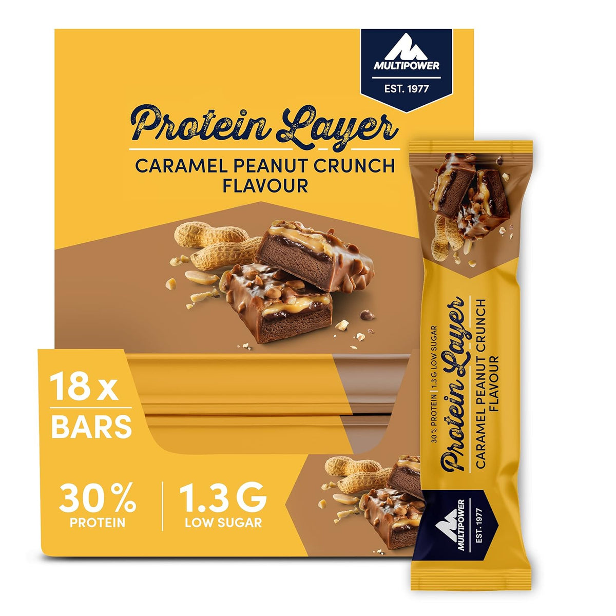 Protein Layer (18x50g) Peanut-Caramel
