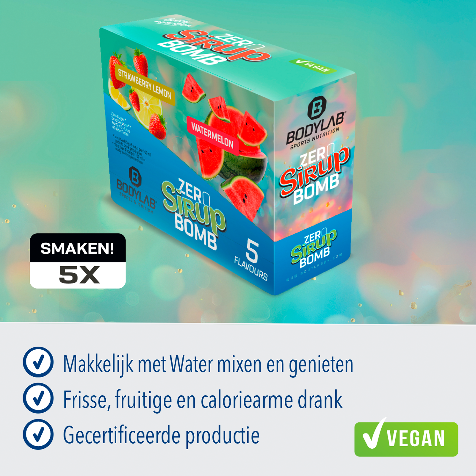ZERO Sirup BOMB 1.0 - 4.0 Box (5x65ml) Mixed Box 1