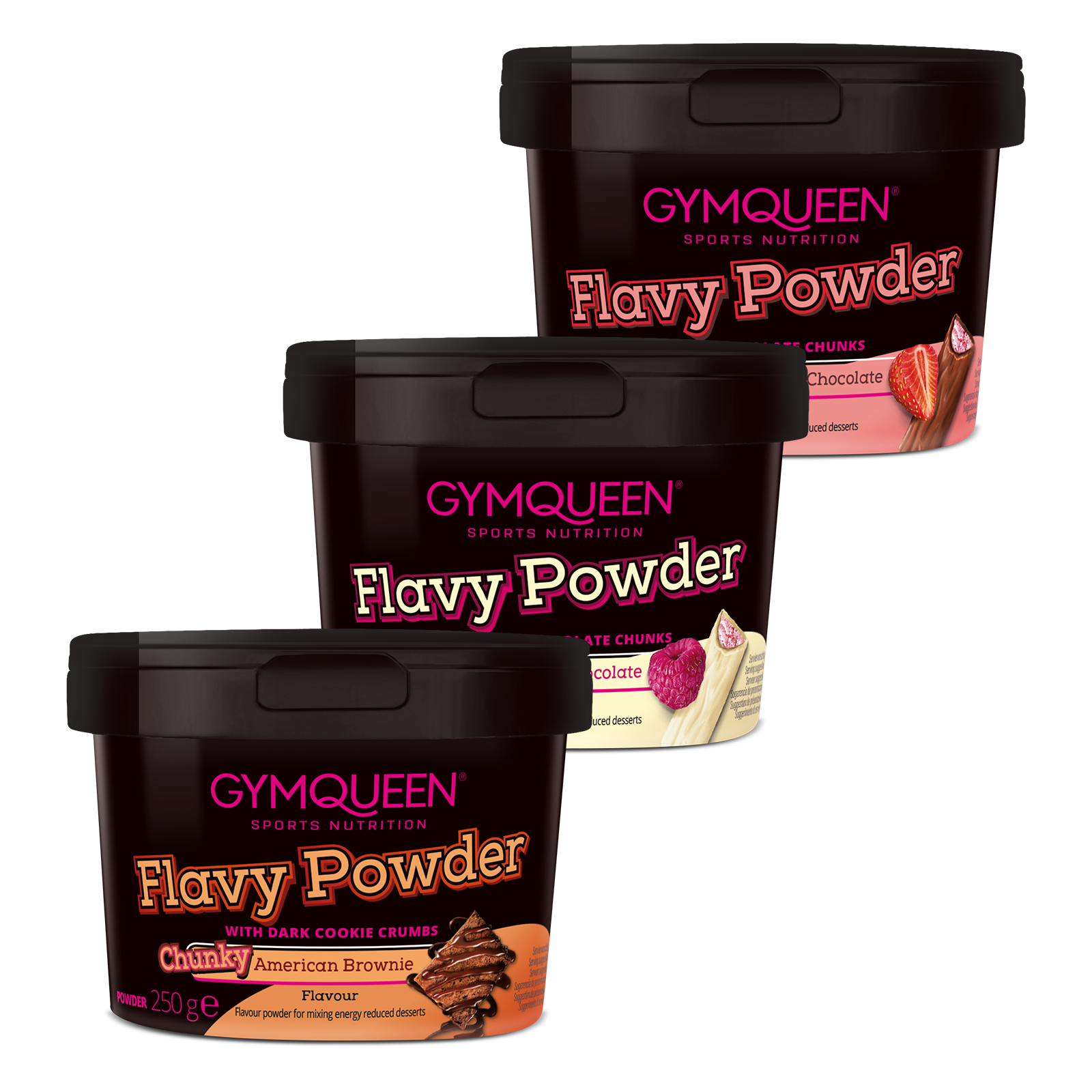 3 x Flavy Powder (3x250g)