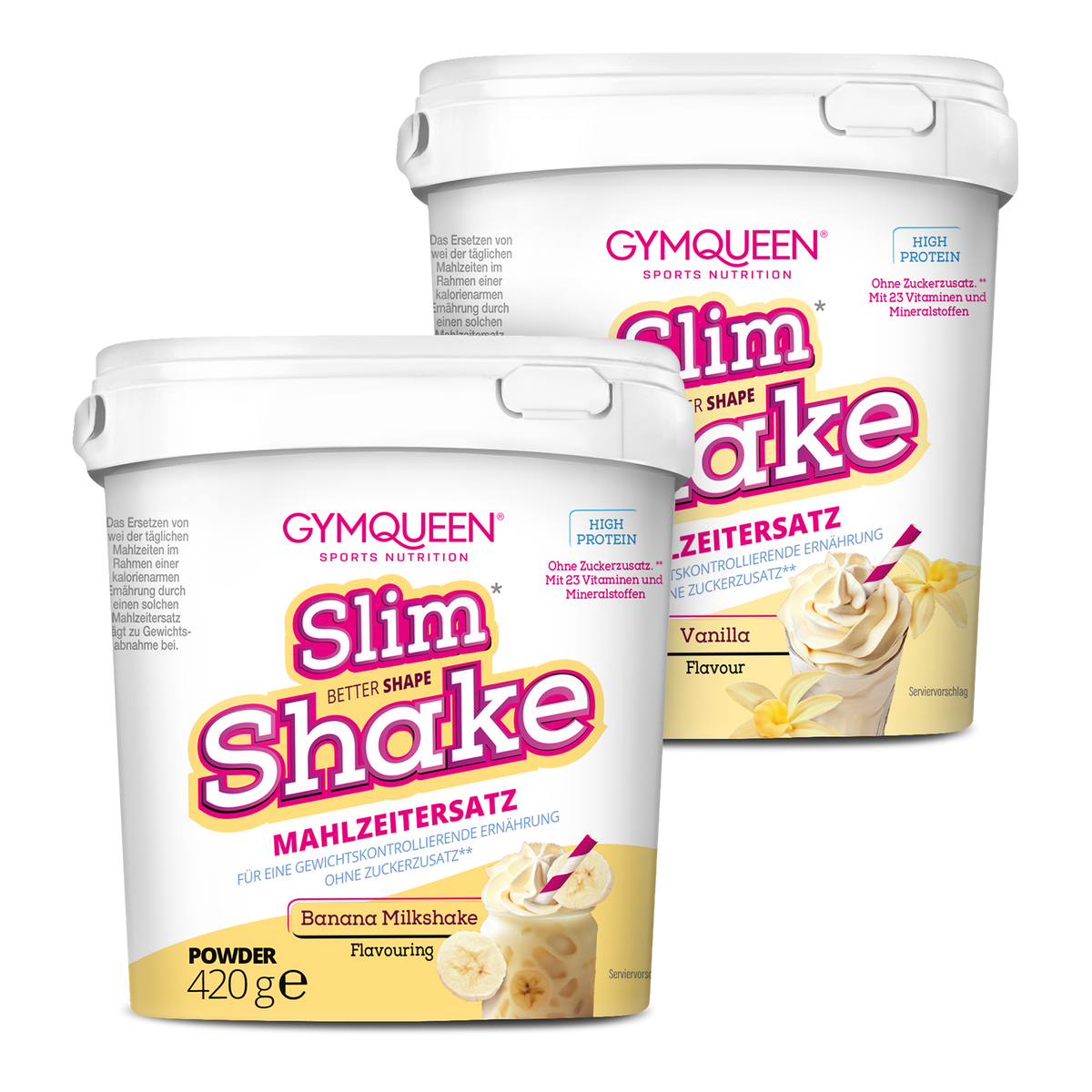 2 x Slim Shake (elk 420 g)