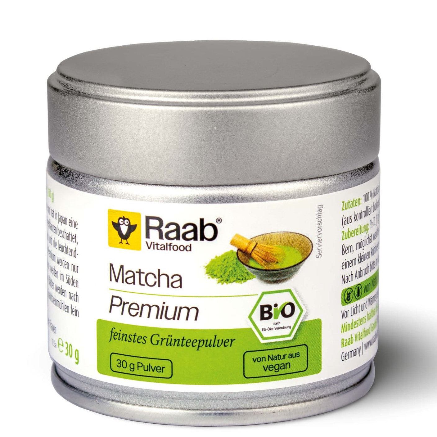 Organic Matcha Premium GrünteePowder (30g)