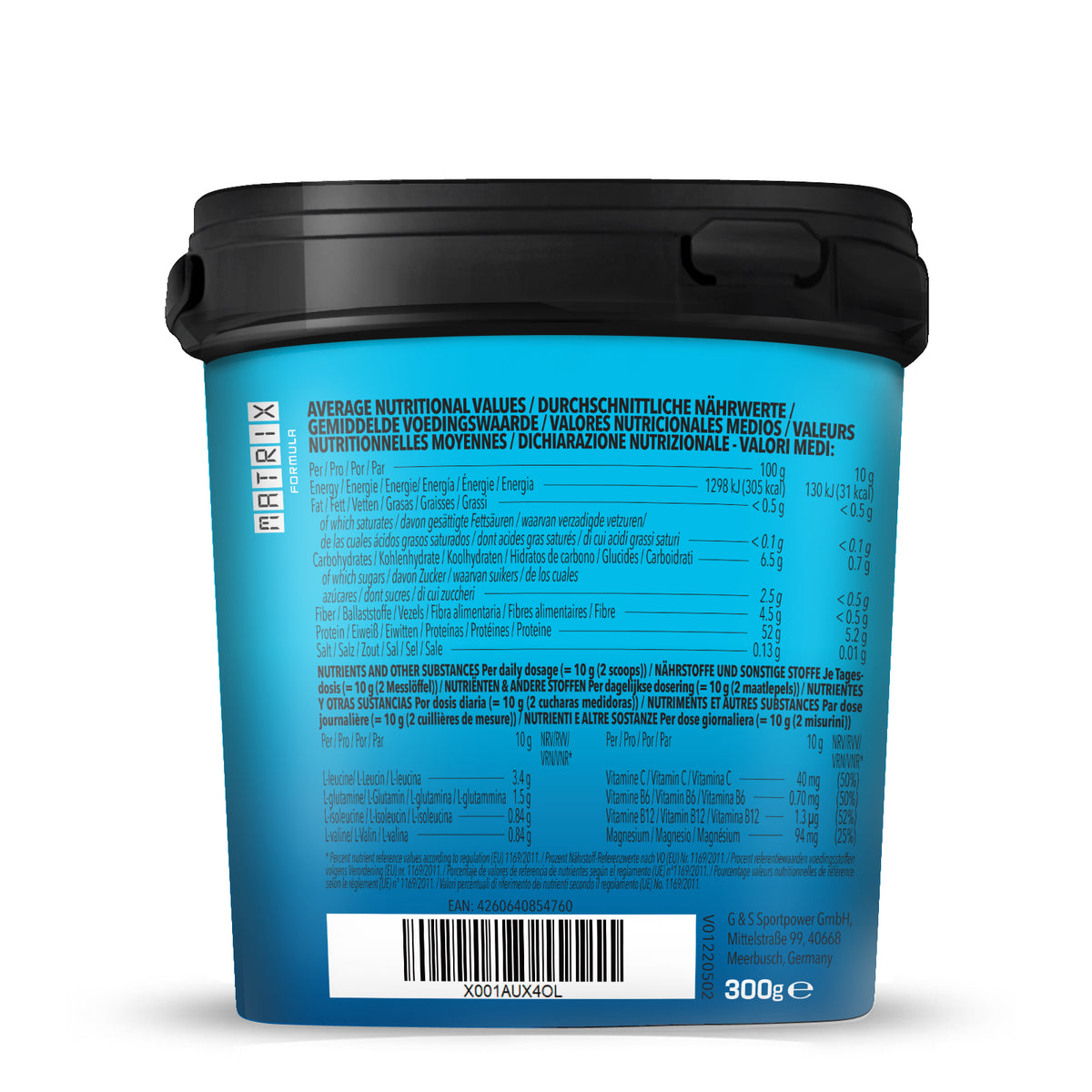 BCAA Drink Powder Matrix Formula (300g) Watermelon