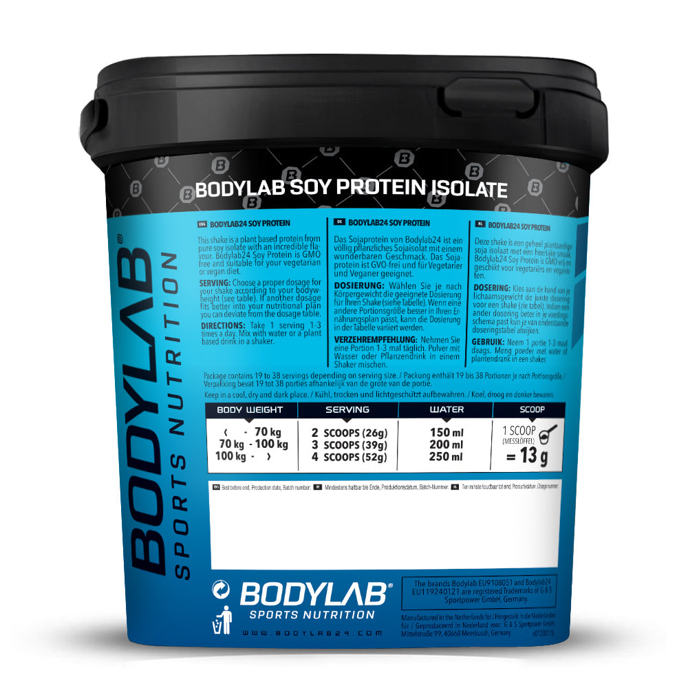 Soja Protein Isolat (1000g) Vanilla