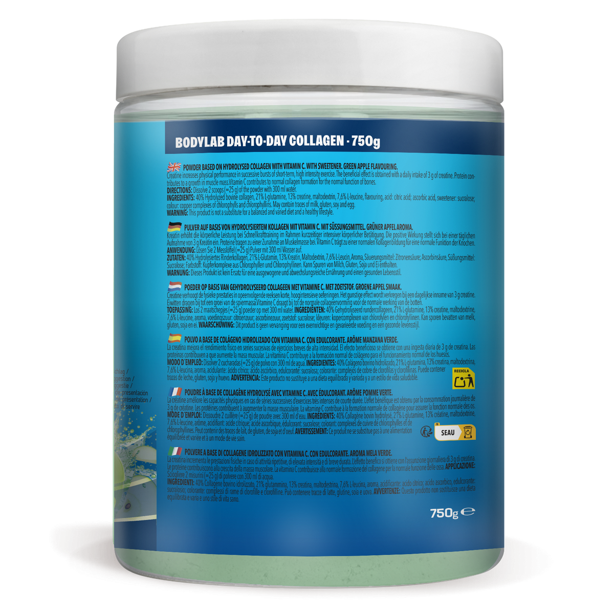 Day to Day Collagen (750g) Green Apple