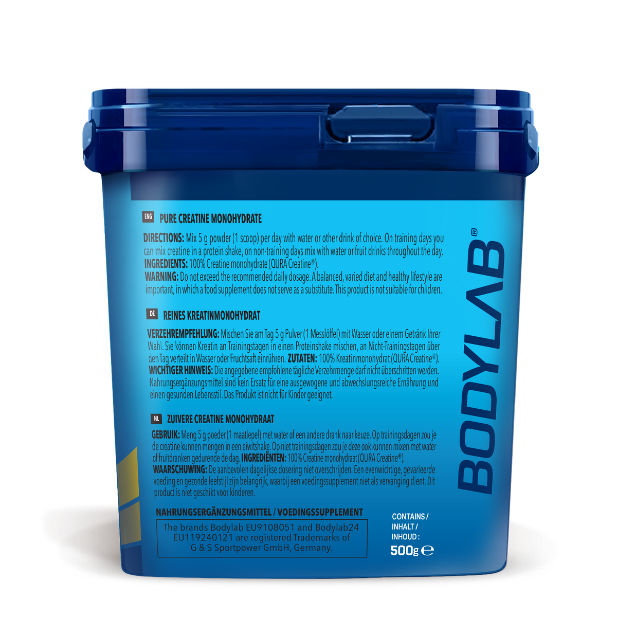 QURA Creatine ™ Monohydrate (500g)