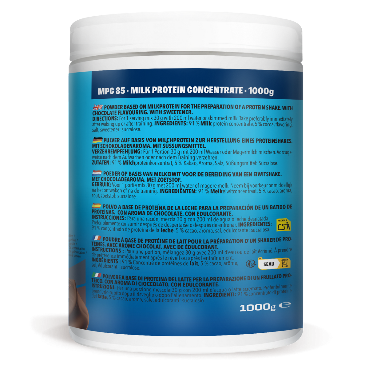 MPC 85 (1000g) Chocolate