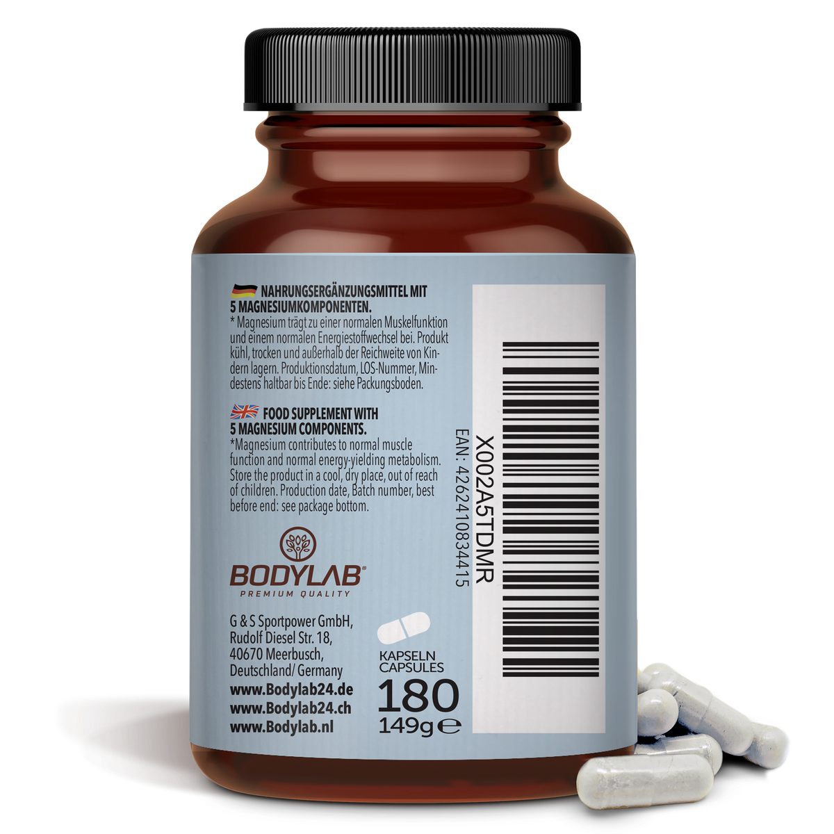 Magnesium Komplex (180 capsules)