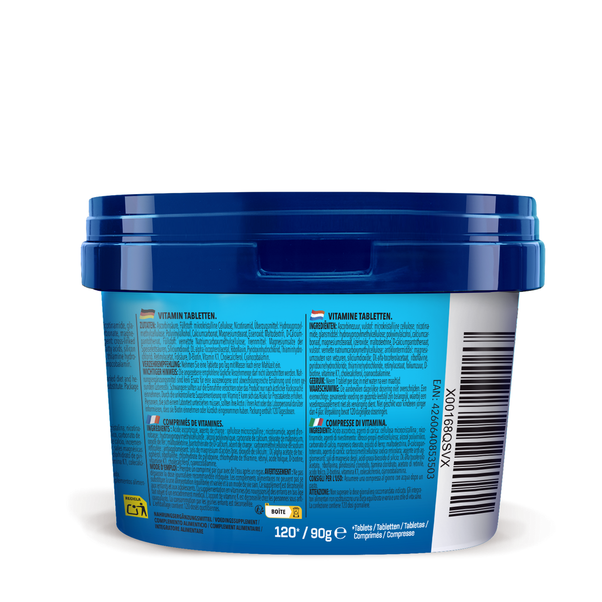 Vitamine A-Z Multi (120 capsules)