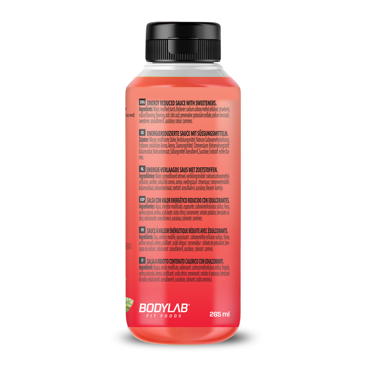 Zero Sauce (265ml) Erdbeere