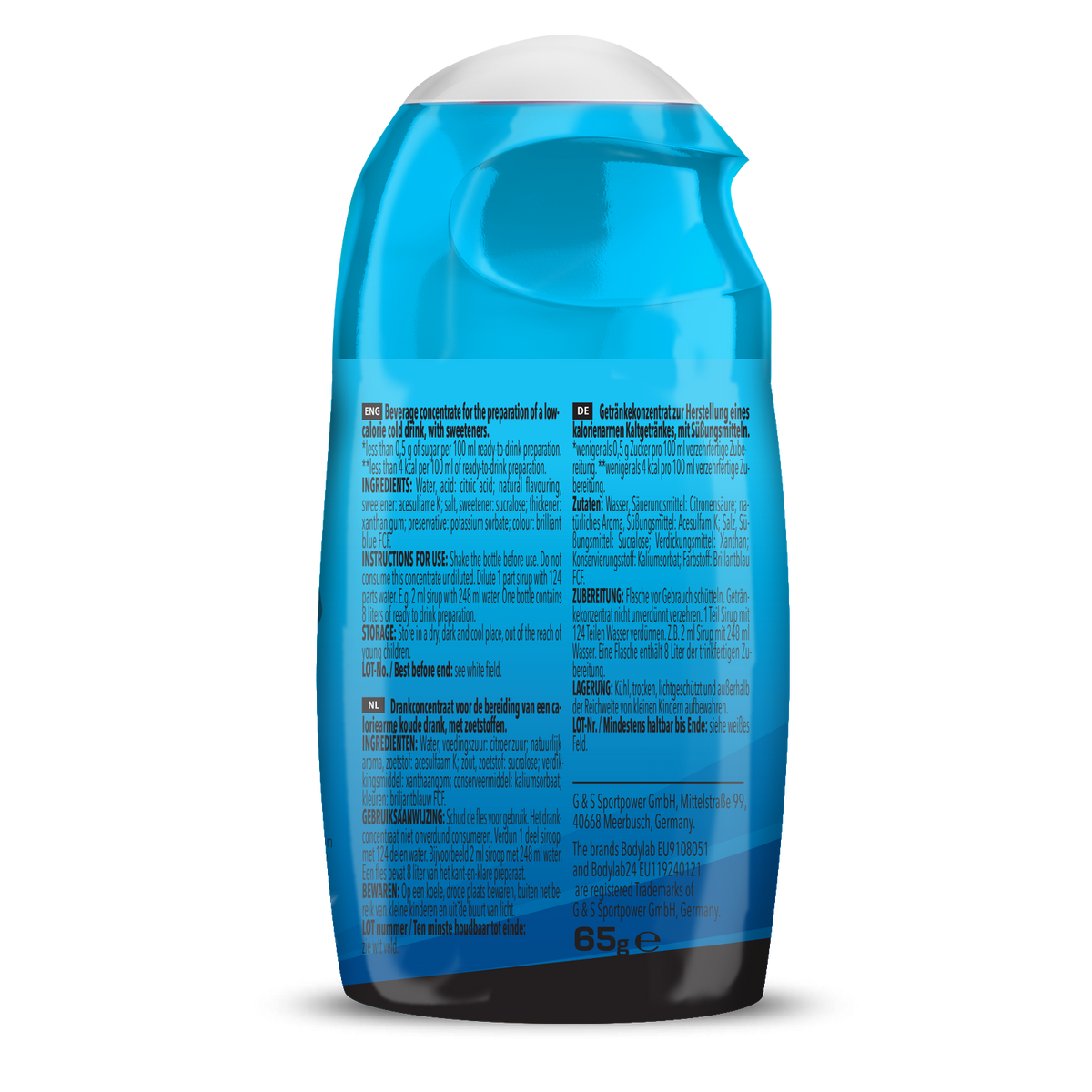 ZERO Sirup BOMB (65ml) Blue Raspberry