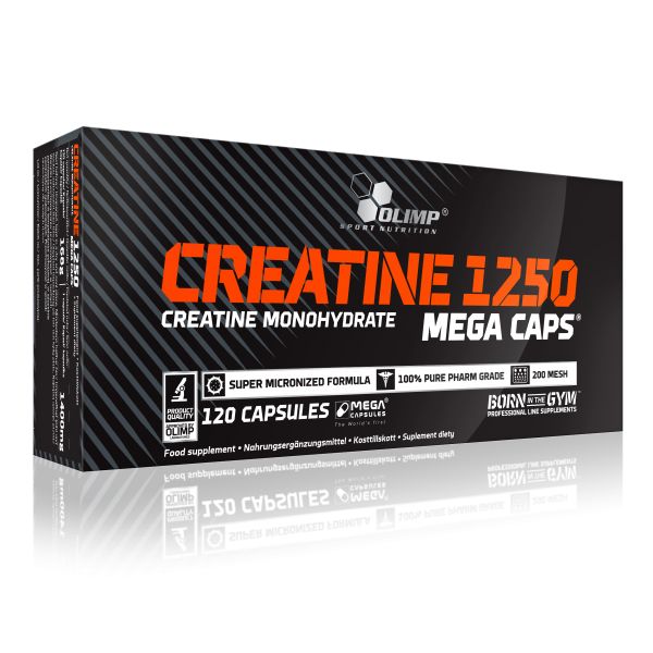 Creatine Mega caps 1250 (120 caps)
