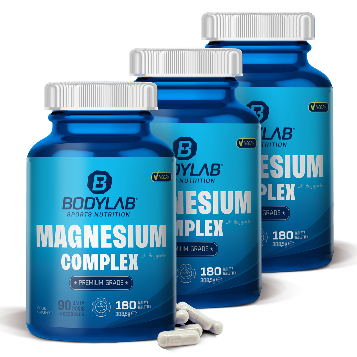 3 x Magnesium Complex (elk 180 tabletten)